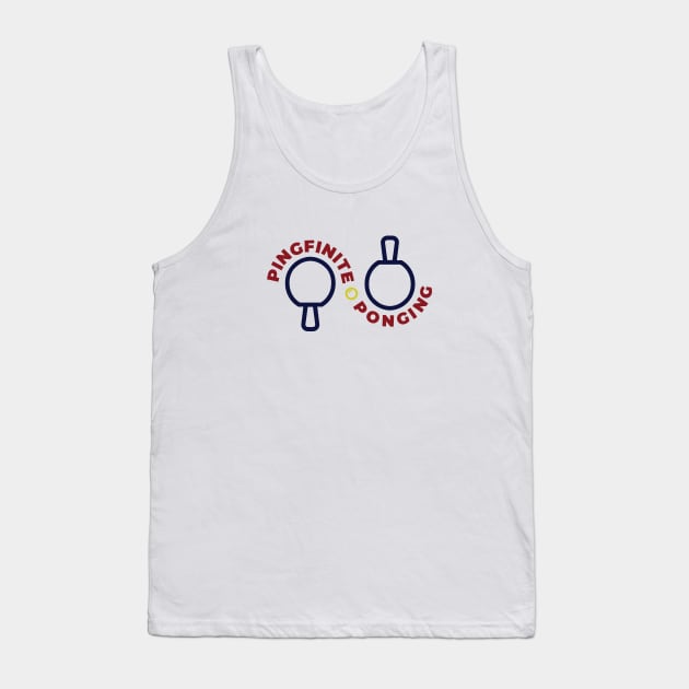 Infinite Ping Pong - Light Tank Top by SLAM Designs